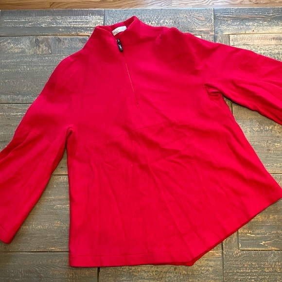 RARE Designer Vintage Marisa Minicucci Virgin Wool Angora Cashmere Red Jacket - Picture 8 of 8